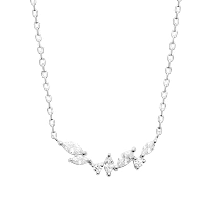 Collier - Pureté Lumineuse - Argent Rhodié