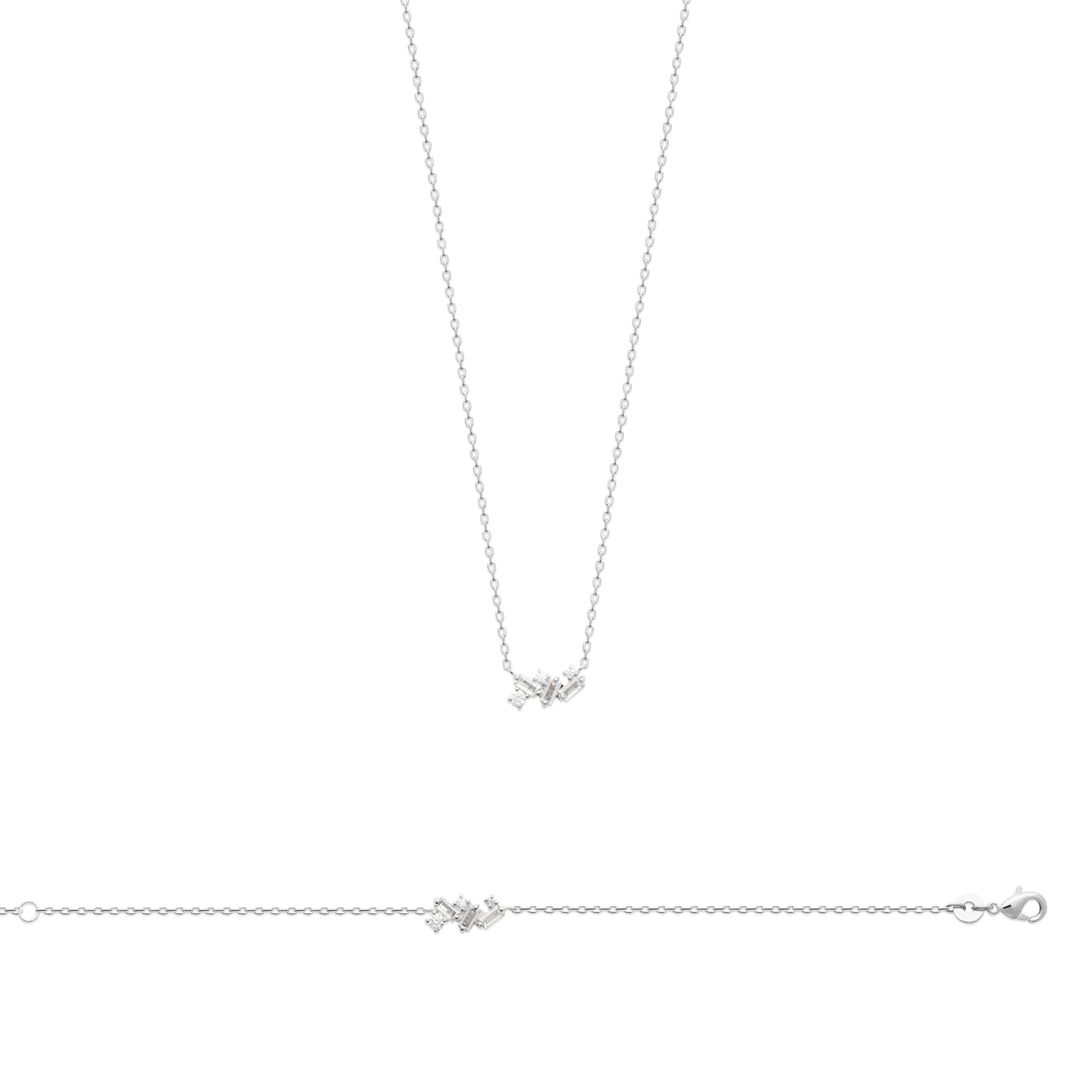 Collier - Lumière précieuse - Argent