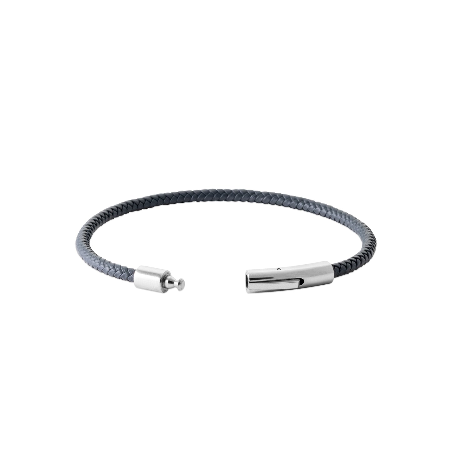 Bracelet Cuir - Gris