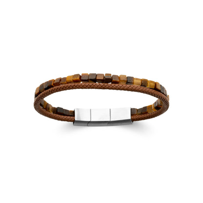 Bracelet Double - Oeil de Tigre