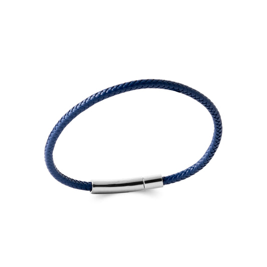 Bracelet Cuir - Bleu